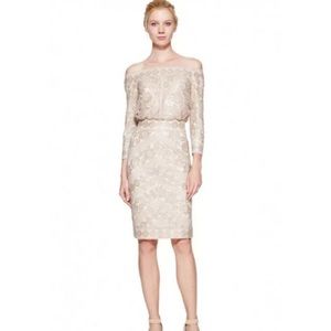 Tadashi Shoji MERIDA Off the Shoulder Dress